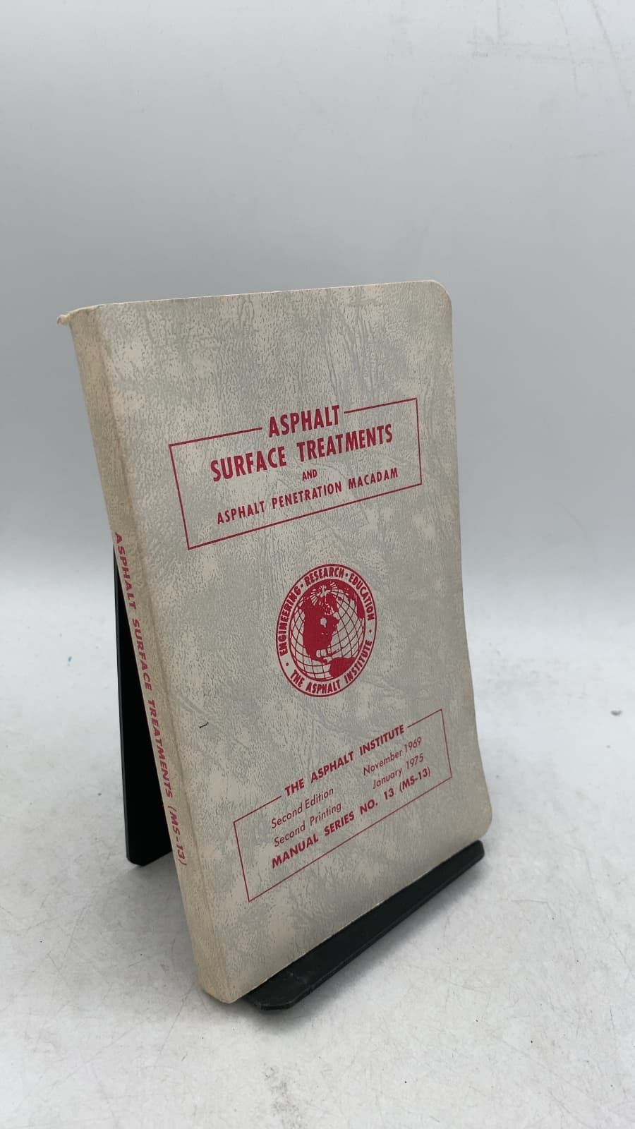 Asphalt Surface Treatments and Asphalt Penetration Macadam - front cover