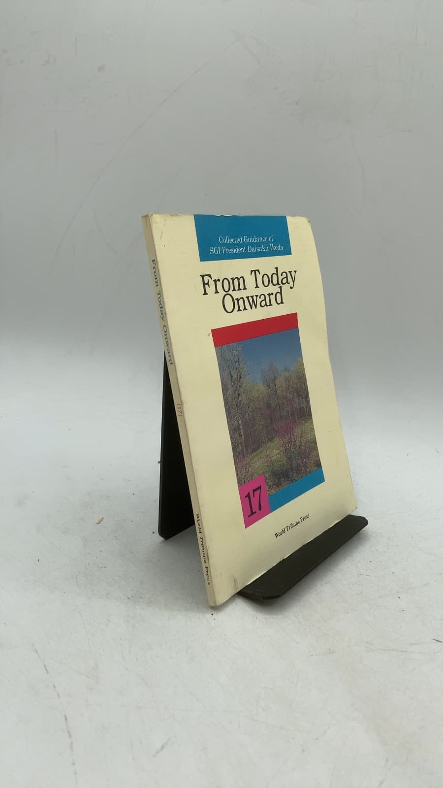 From Today Onward by Daisaku Ikeda - front cover