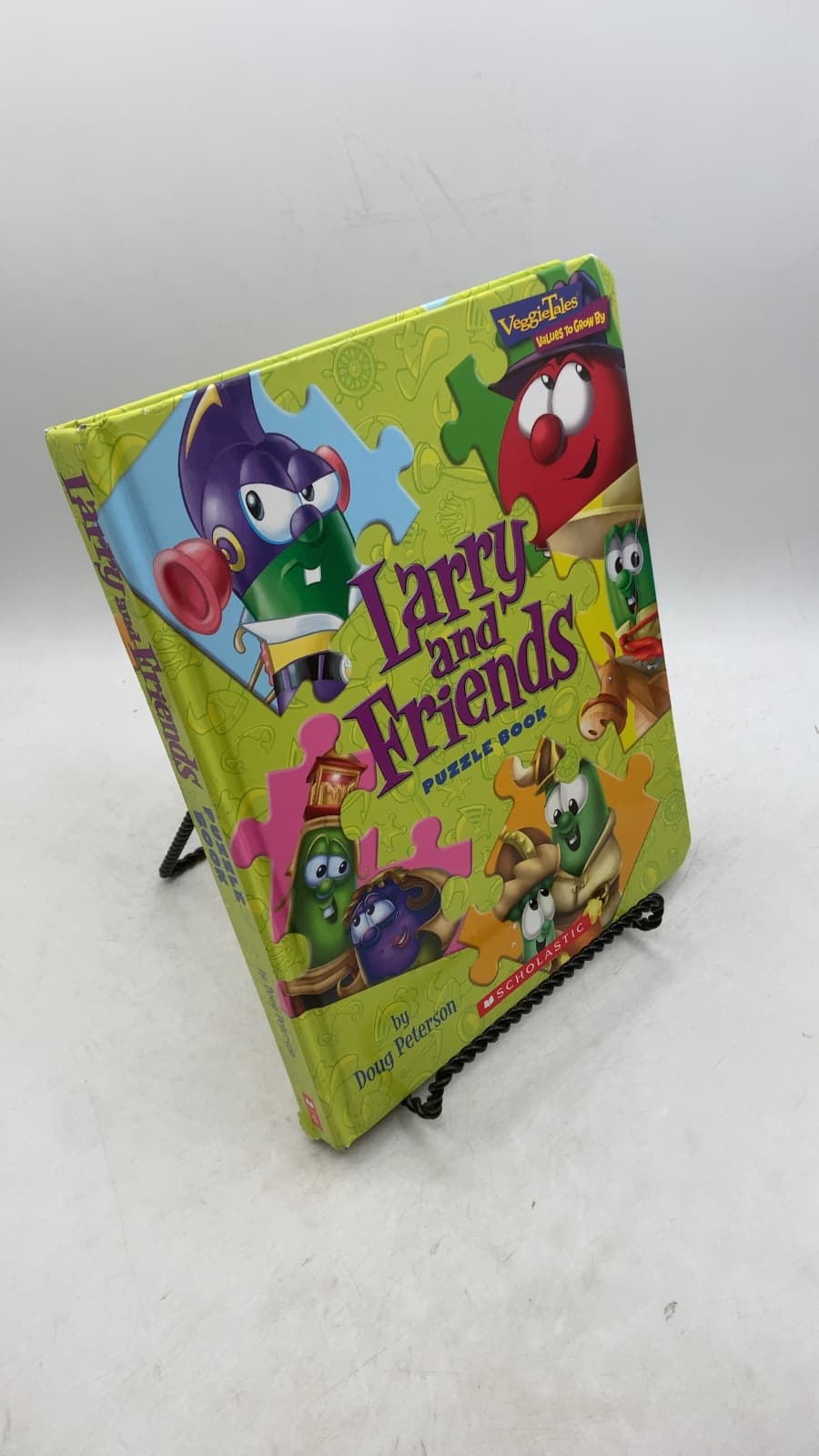 Larry and Friends Puzzle Book by Doug Peterson - front cover