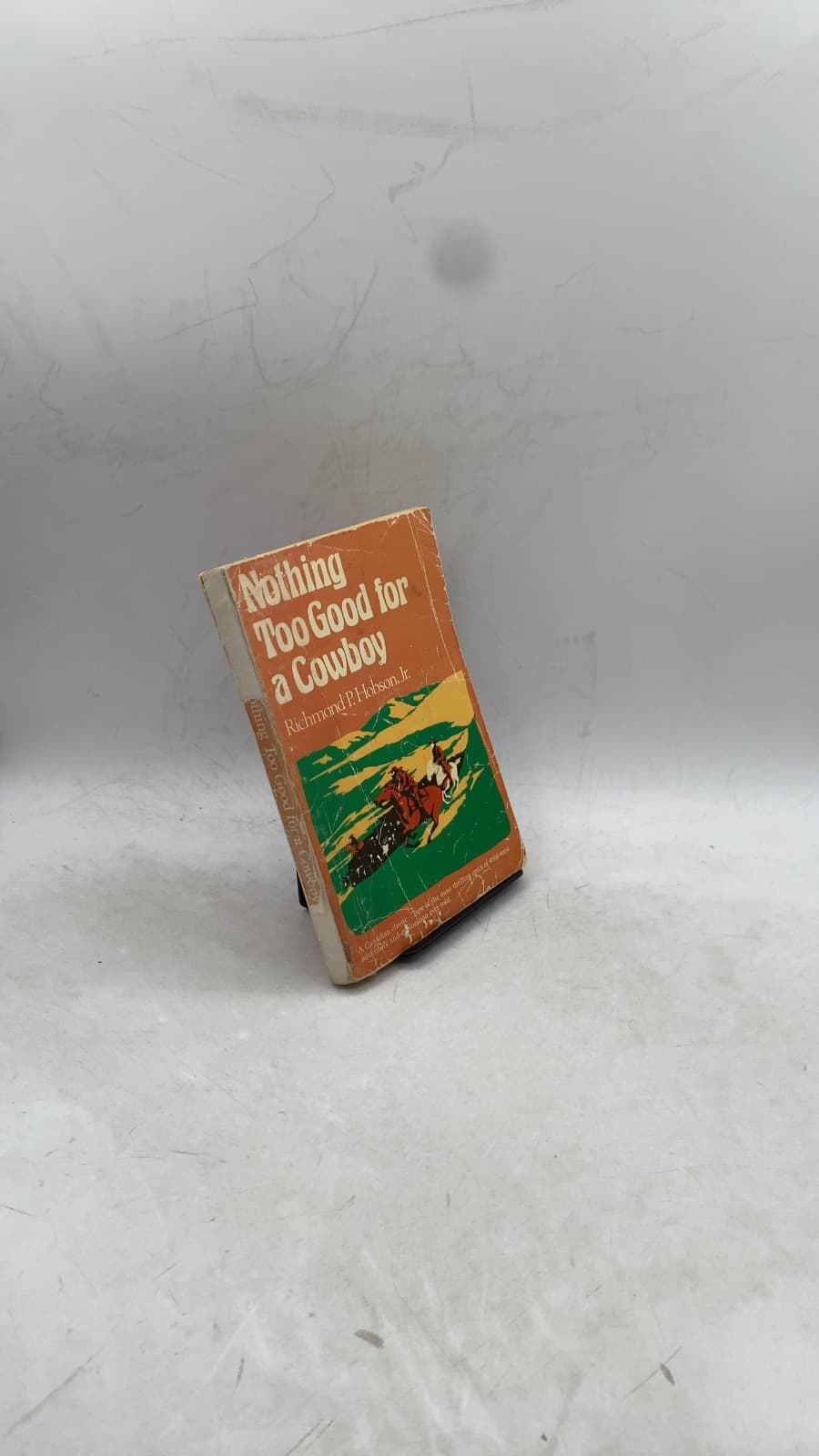 Nothing Too Good for a Cowboy by Richmond P. Hobson, Jr. - front cover