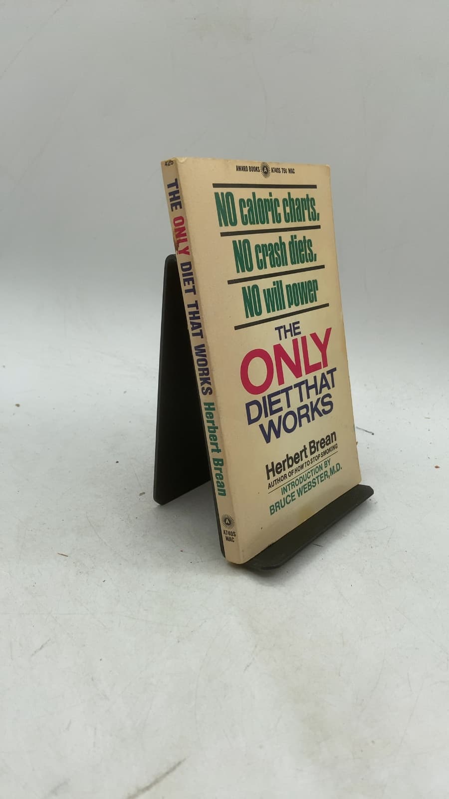 The Only Diet That Works by Herbert Brean - front cover