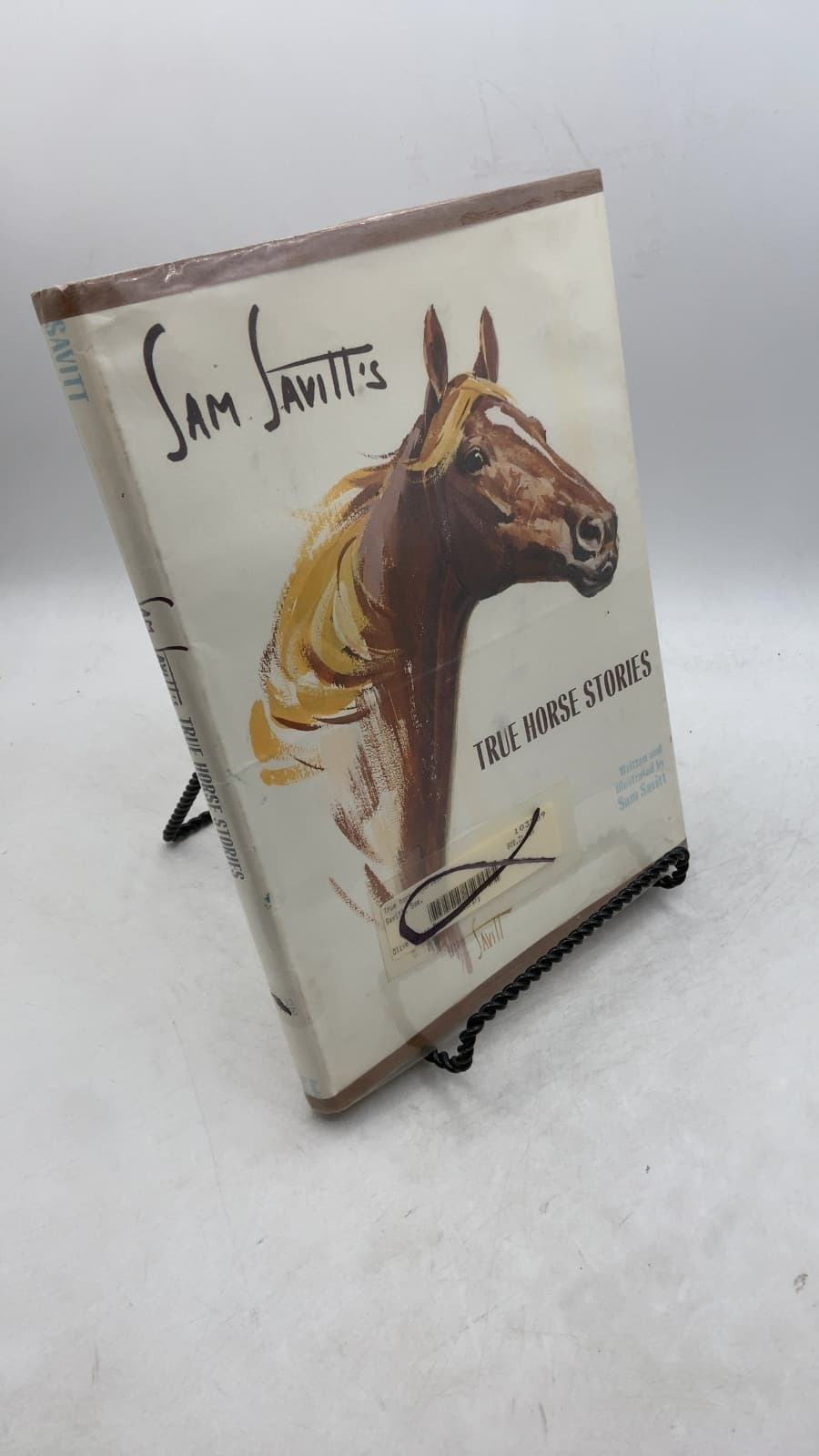 Sam Savitt's True Horse Stories by Sam Savitt - front cover