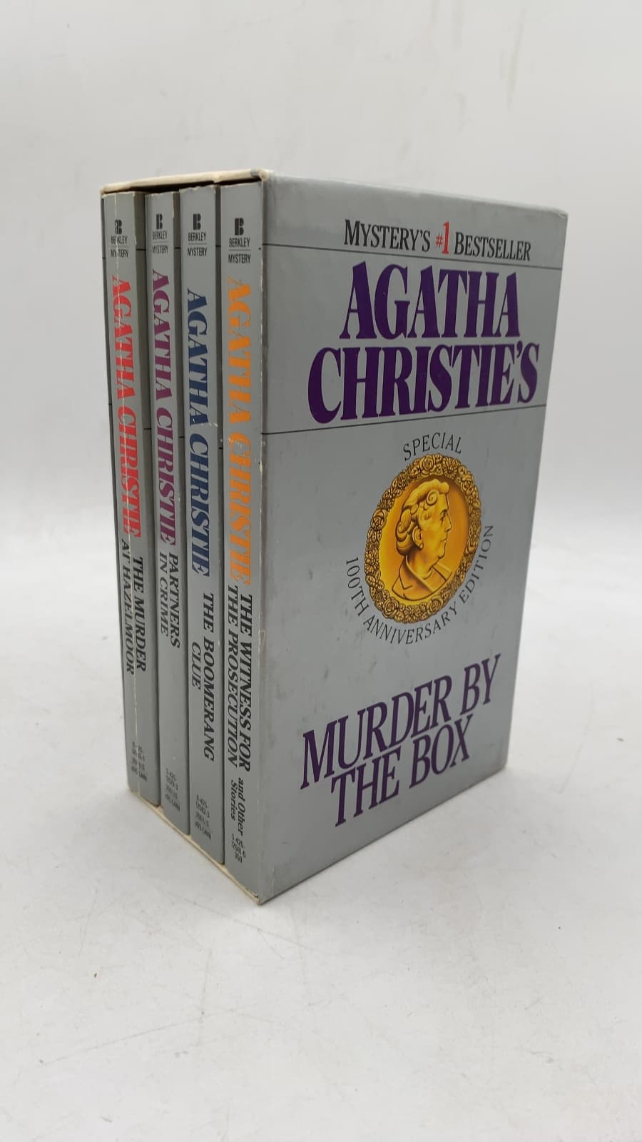 Murder by the Box by Agatha Christie - front cover