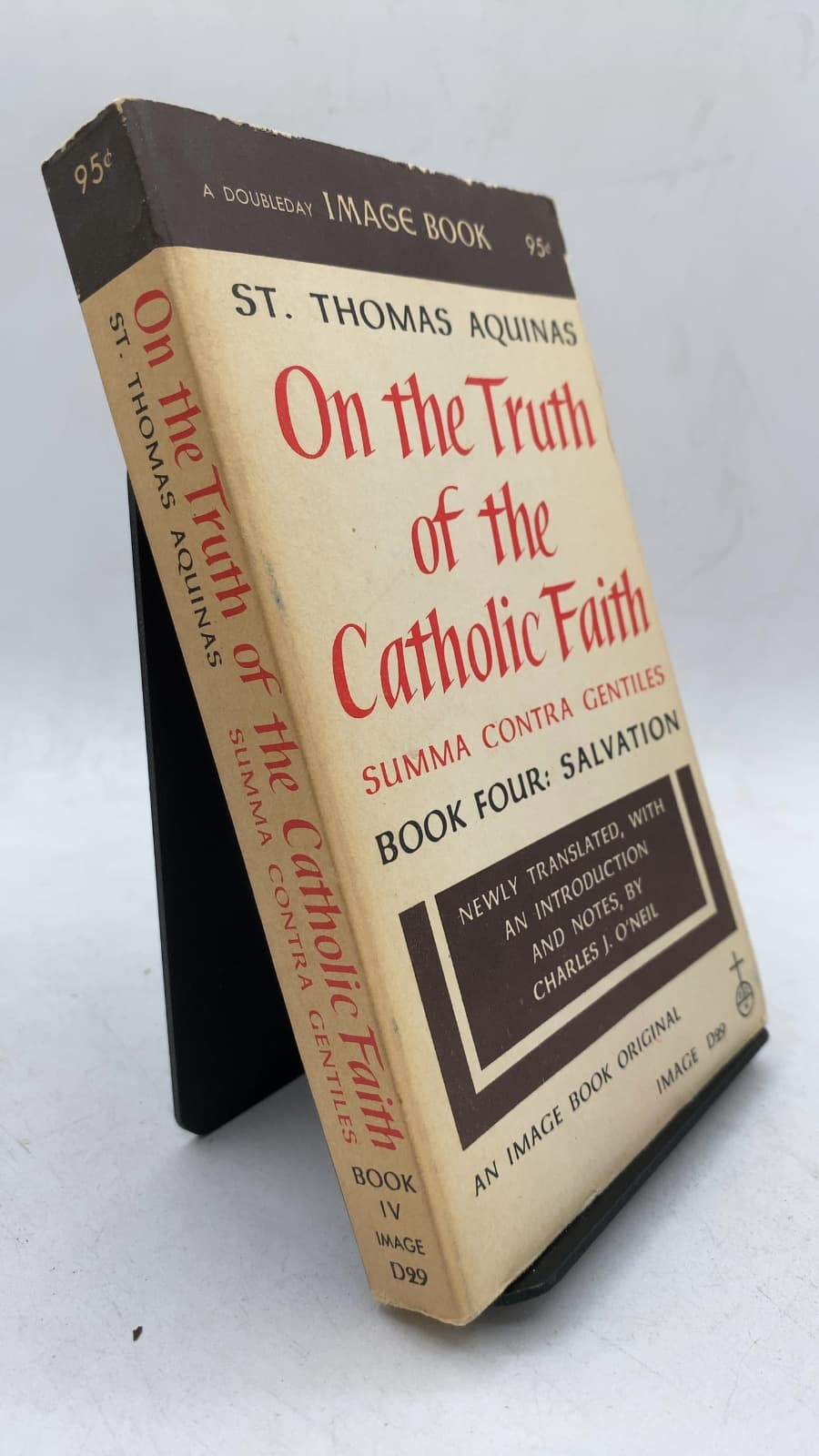 On the Truth of the Catholic Faith: Summa Contra Gentiles Book Four: Salvation by Saint Thomas Aquinas - front cover