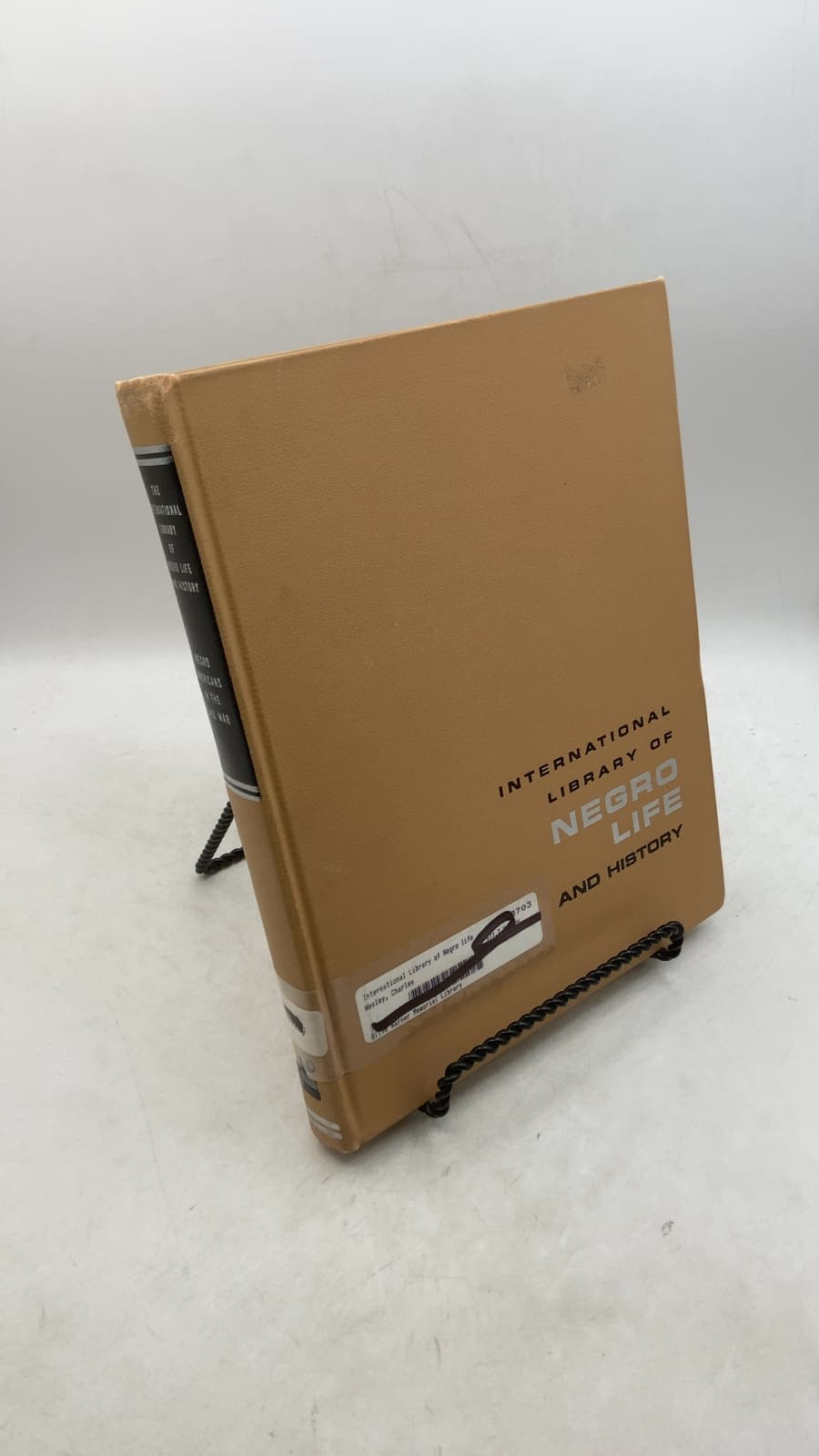 Negro Americans in the Civil War: From Slavery to Citizenship by Charles H. Wesley and Patricia W. Romero - front cover