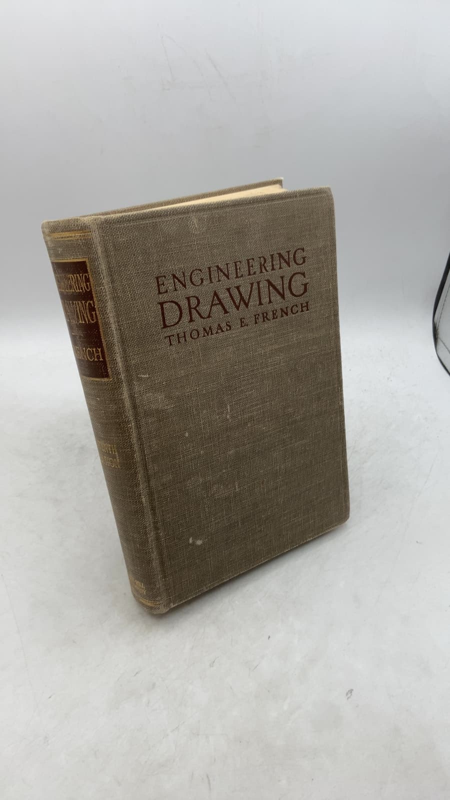A Manual of Engineering Drawing for Students and Draftsmen by Thomas E. French - front cover