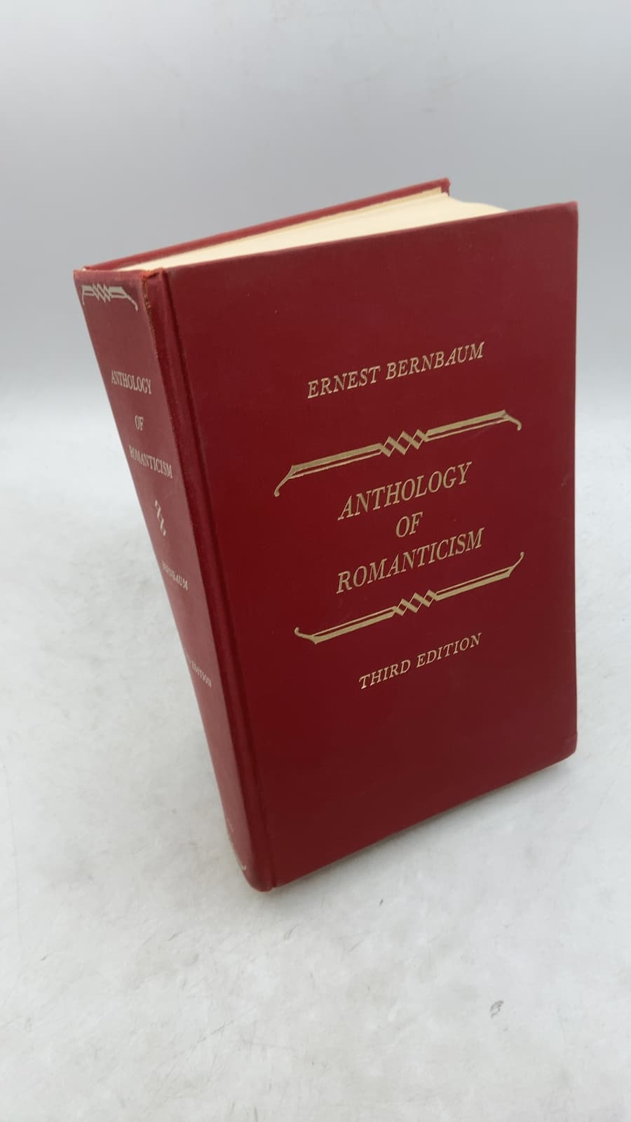 Anthology of Romanticism by Ernest Bernbaum - front cover