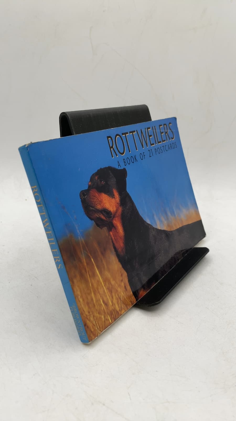 Rottweilers A Book OF 21 Postcards by Photography by Mark Raycroft - front cover