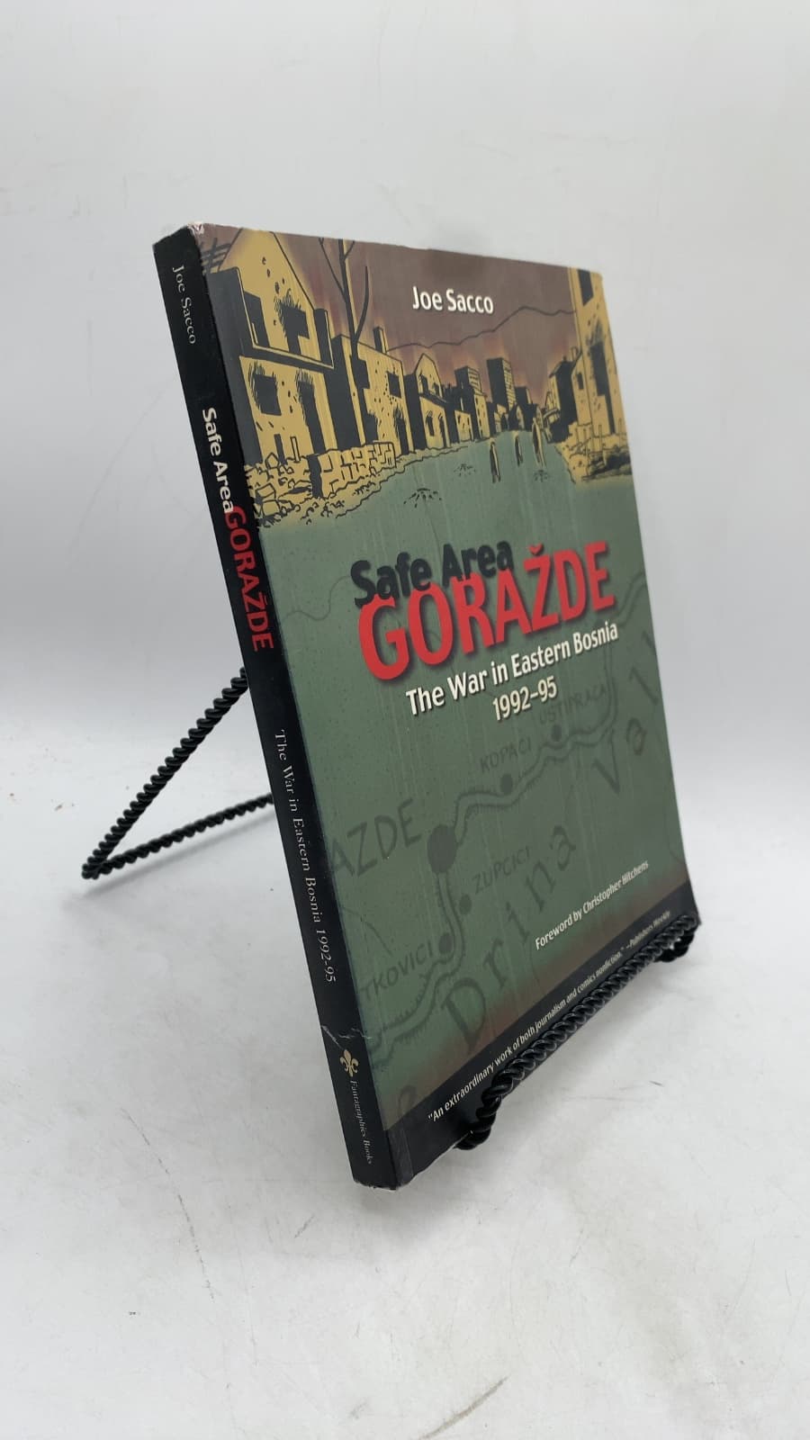 Safe Area Goražde: The War in Eastern Bosnia 1992-95 by Joe Sacco - front cover