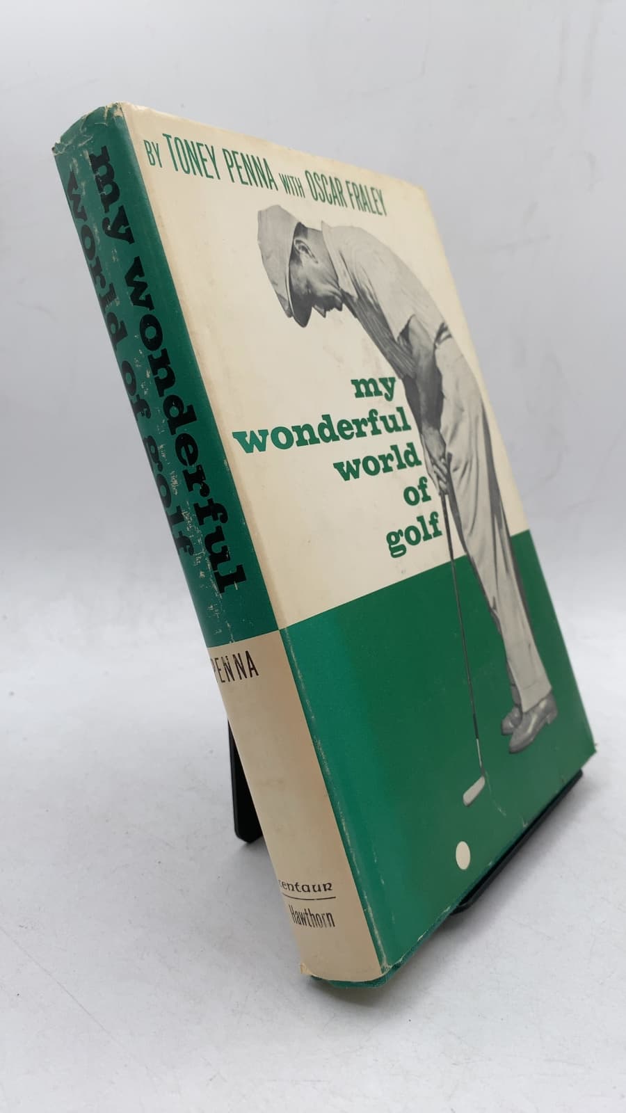My Wonderful World of Golf by Toney Penna with Oscar Fraley - front cover