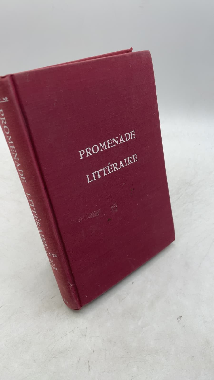 Promenade Littéraire by Frederic Ernst, Eugene Lebert, H. Stanley Schwarz - front cover