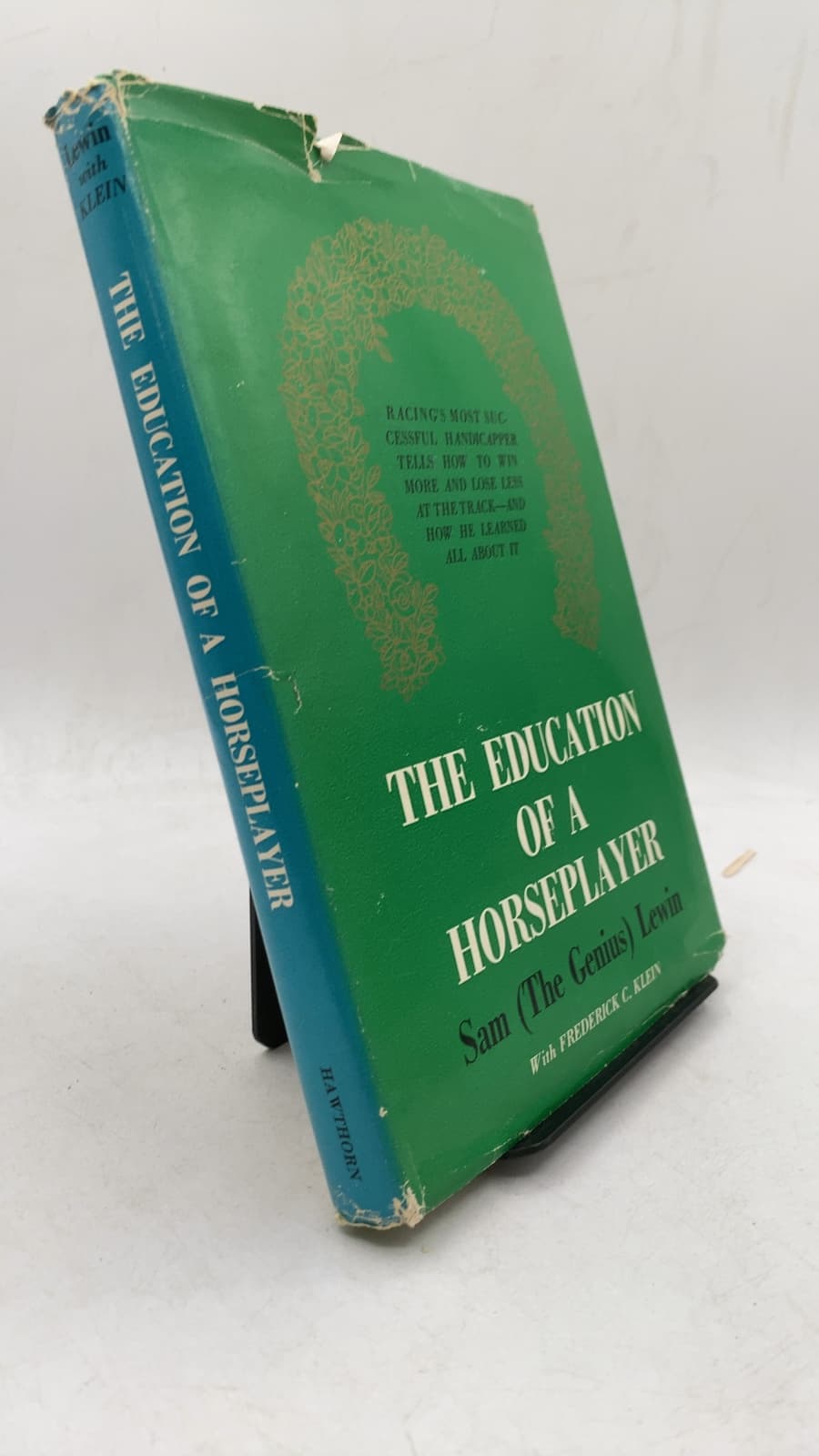 The Education of a Horseplayer by Sam (The Genius) Lewin with Frederick C. Klein - front cover