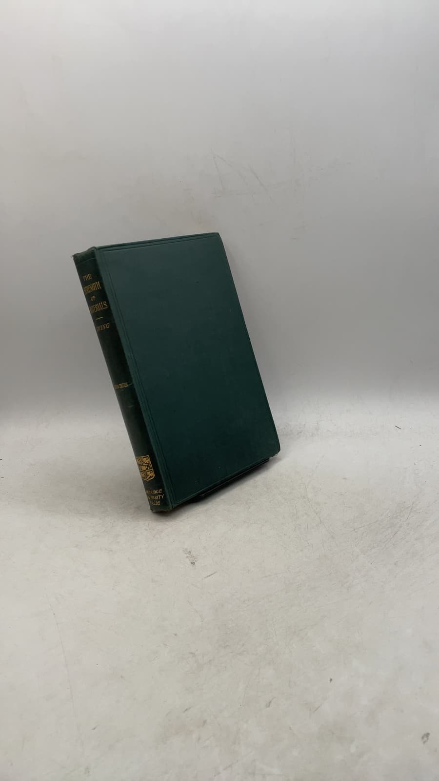 THE Strength OF Materials by J. A. Ewing - front cover