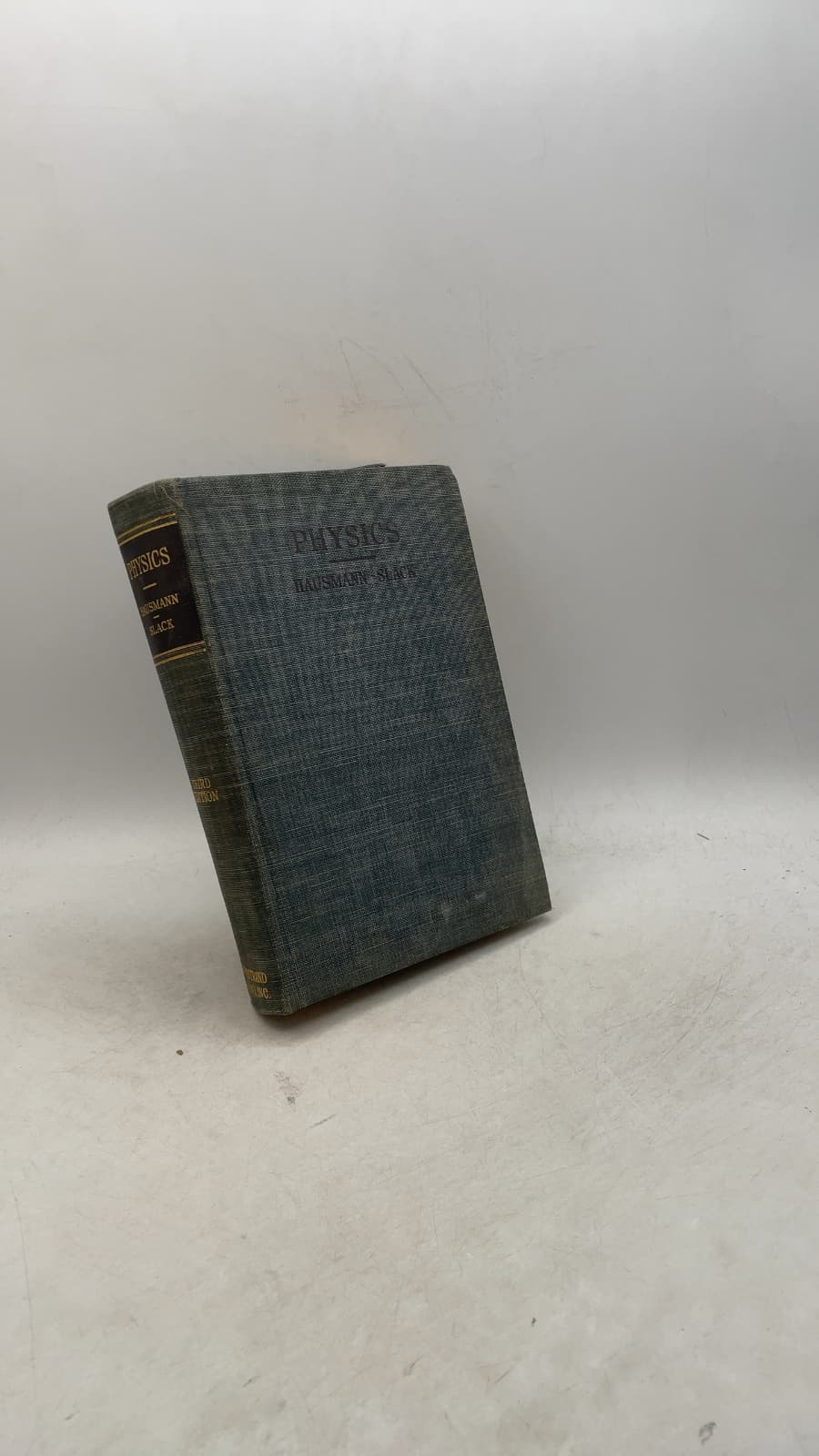 Physics by Erich Hausmann, E.E., Sc.D. and Edgar P. Slack, S.B., M.S. - front cover