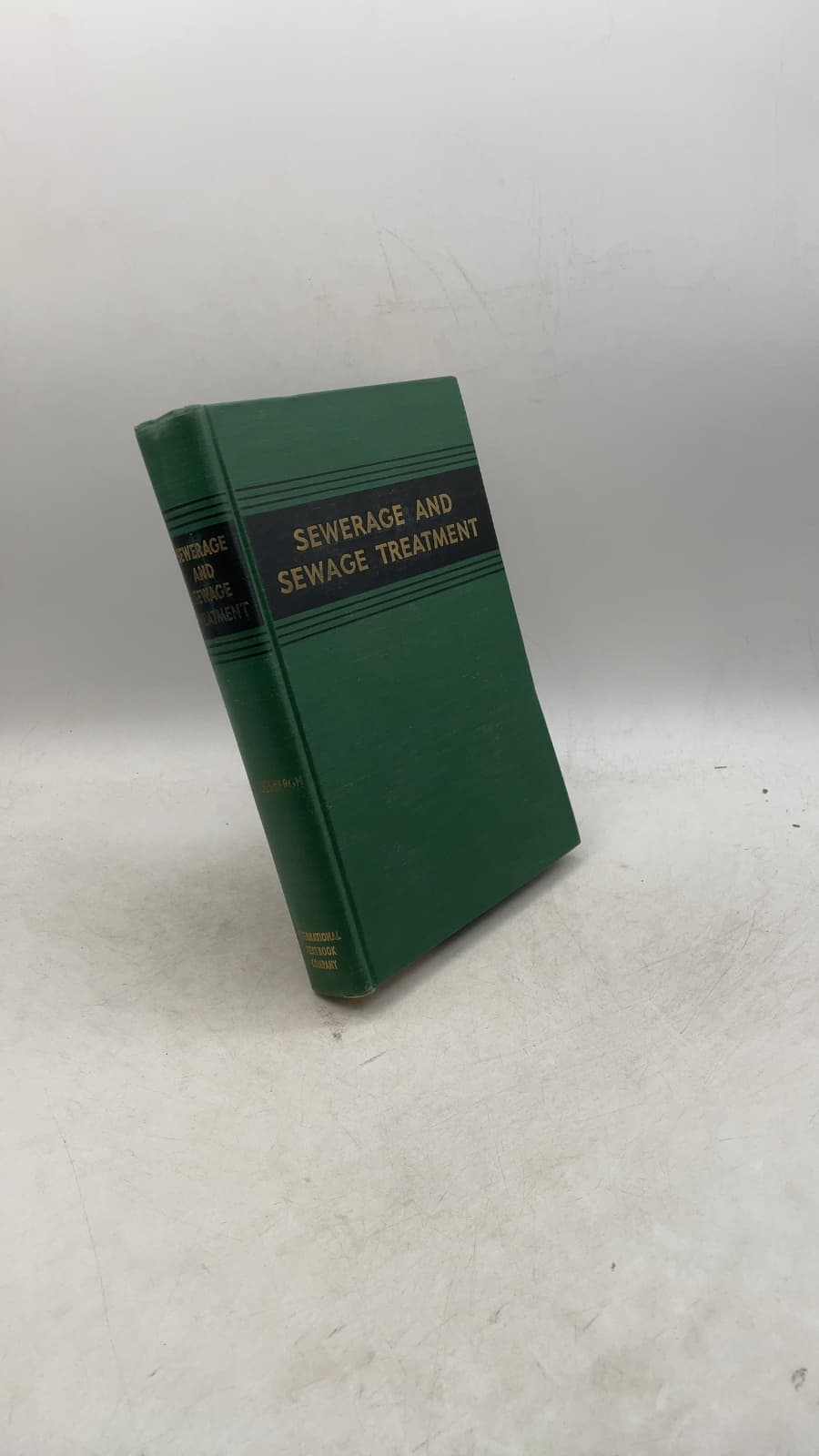 Sewerage and Sewage Treatment by W. A. Hardenbergh - front cover