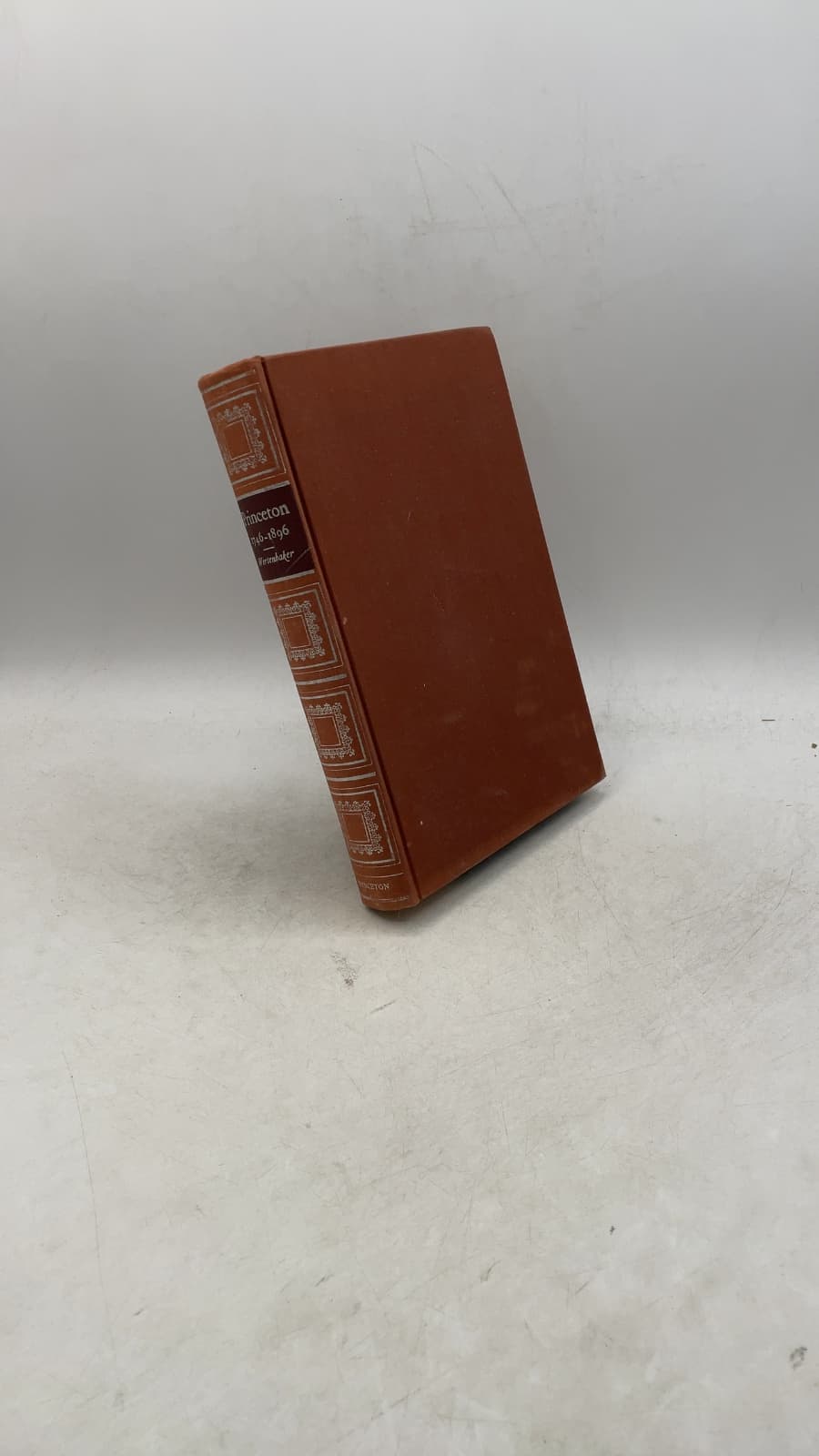 Princeton 1746-1896 by Thomas Jefferson Wertenbaker - front cover