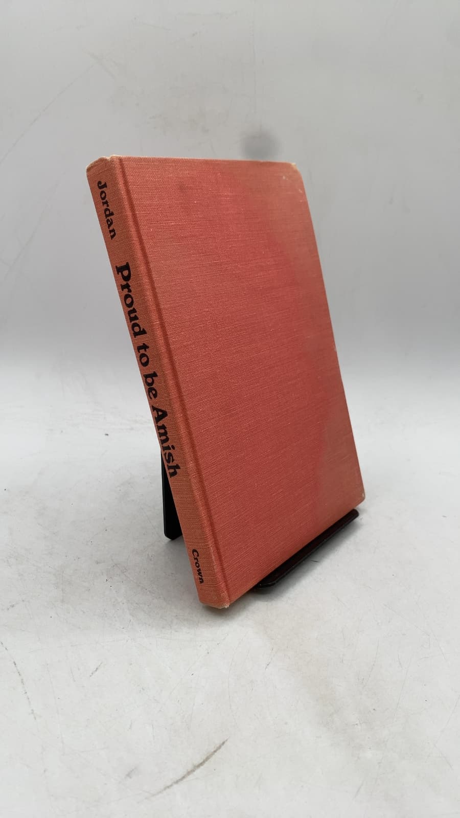 Proud To Be Amish by Mildred Jordan - front cover