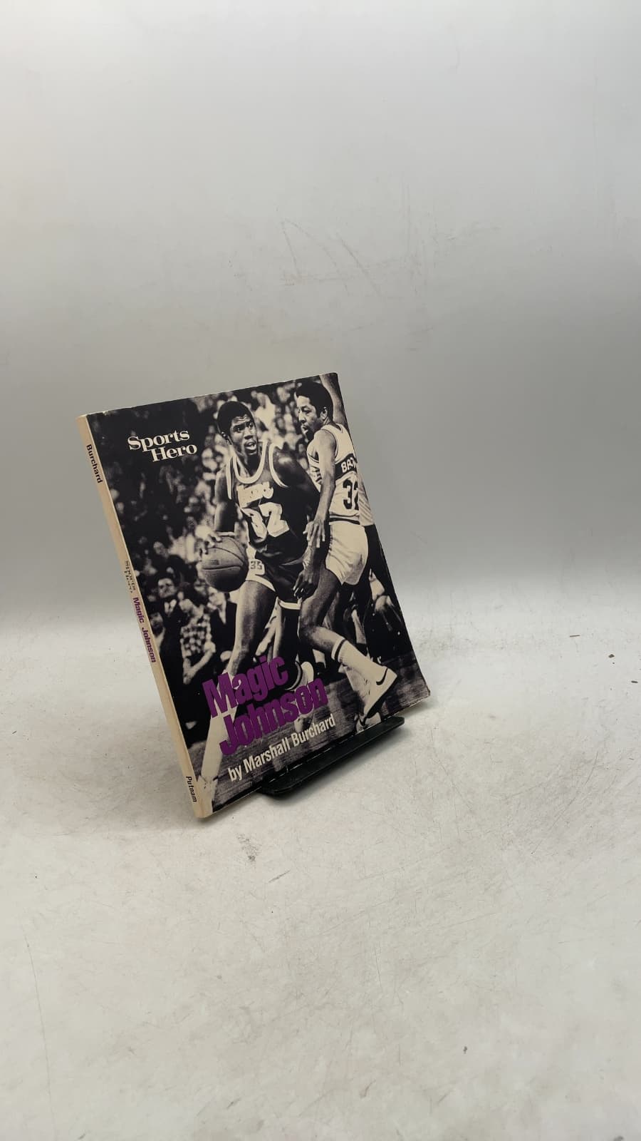 Magic Johnson by Marshall Burchard - front cover