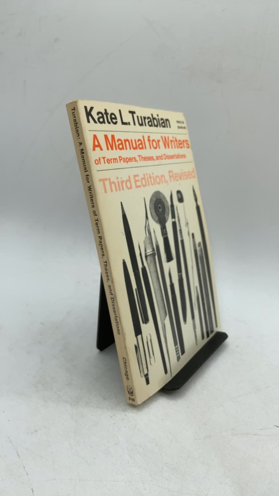 A Manual for Writers of Term Papers, Theses, and Dissertations by Kate L. Turabian - front cover