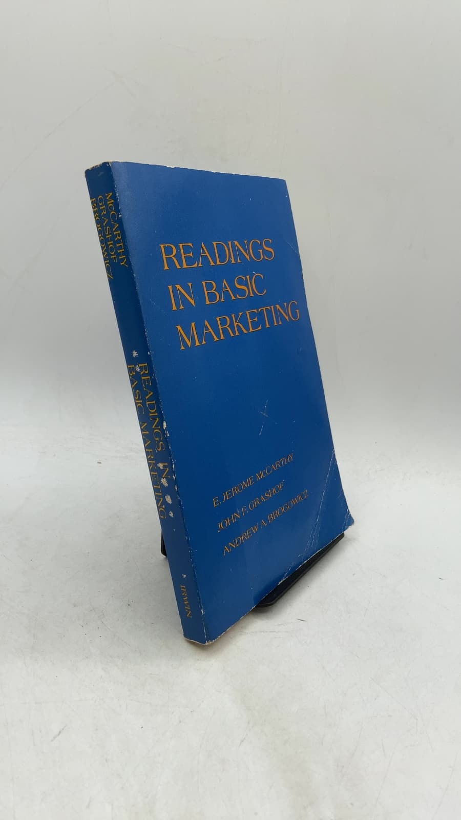 Readings in Basic Marketing by E. Jerome McCarthy, John F. Grashof, Andrew A. Brogowicz - front cover