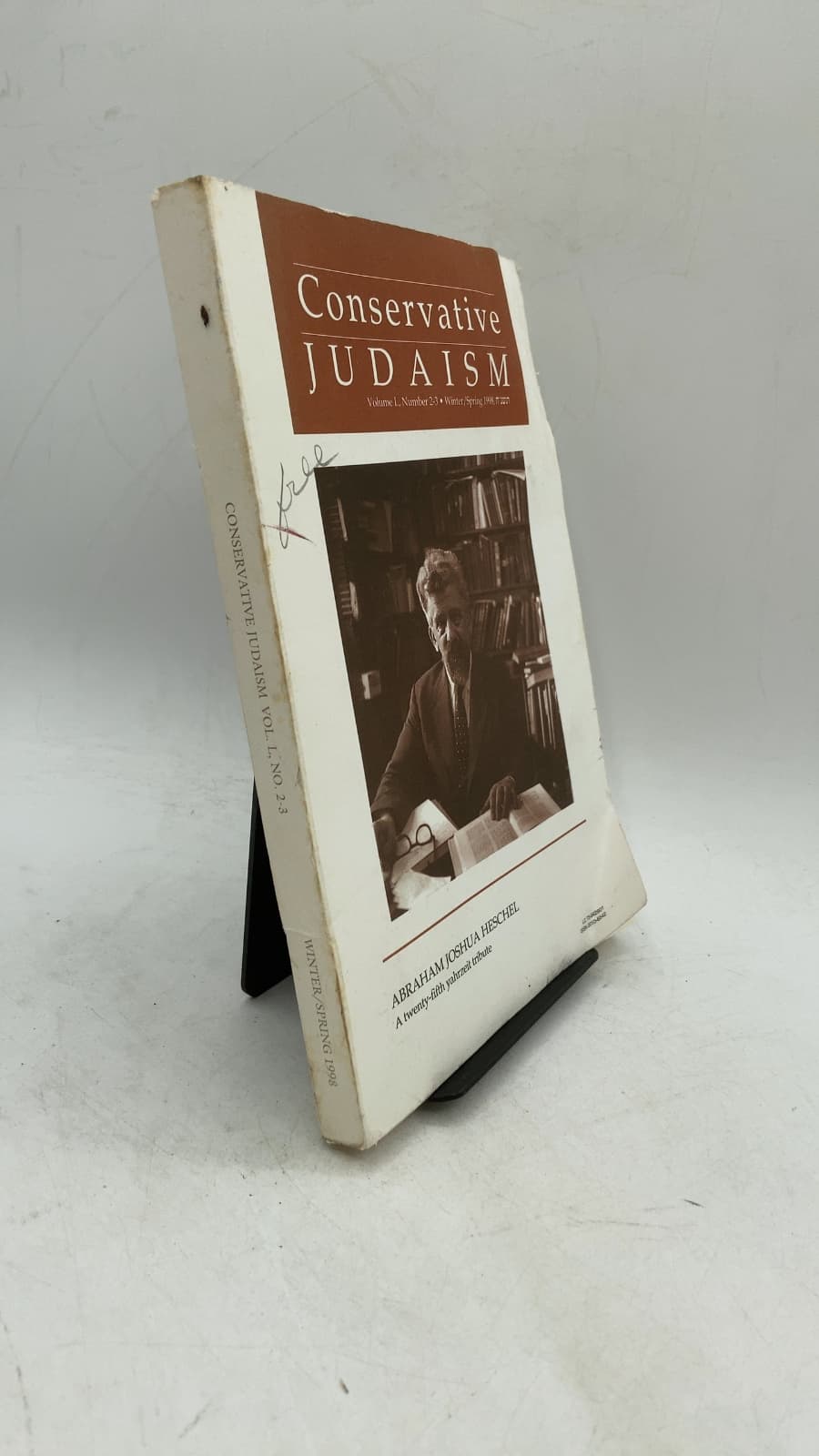 Conservative Judaism, Volume L, Number 2-3: Winter/Spring 1998 by The Rabbinical Assembly - front cover