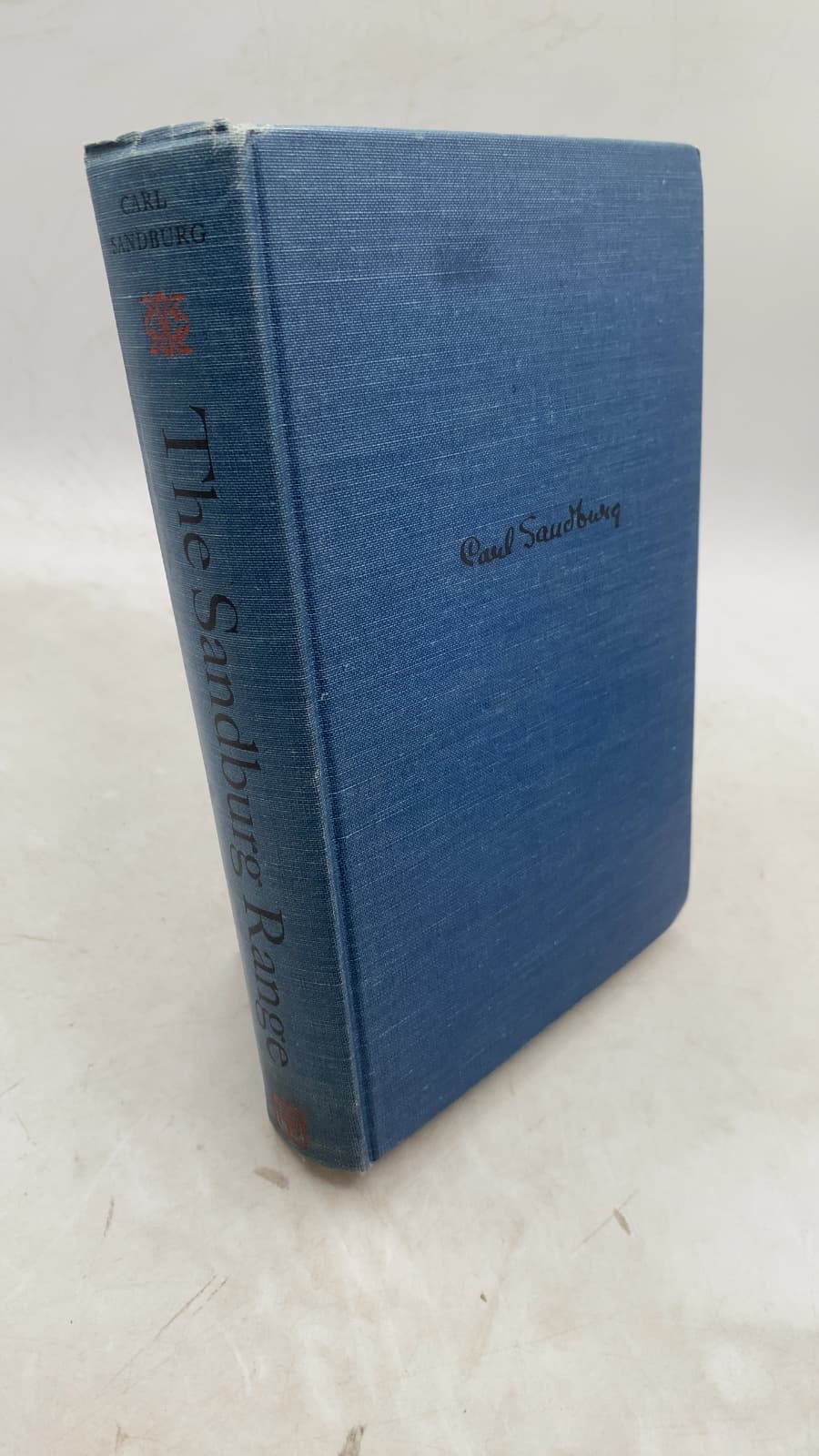 The Sandburg Range by Carl Sandburg - front cover