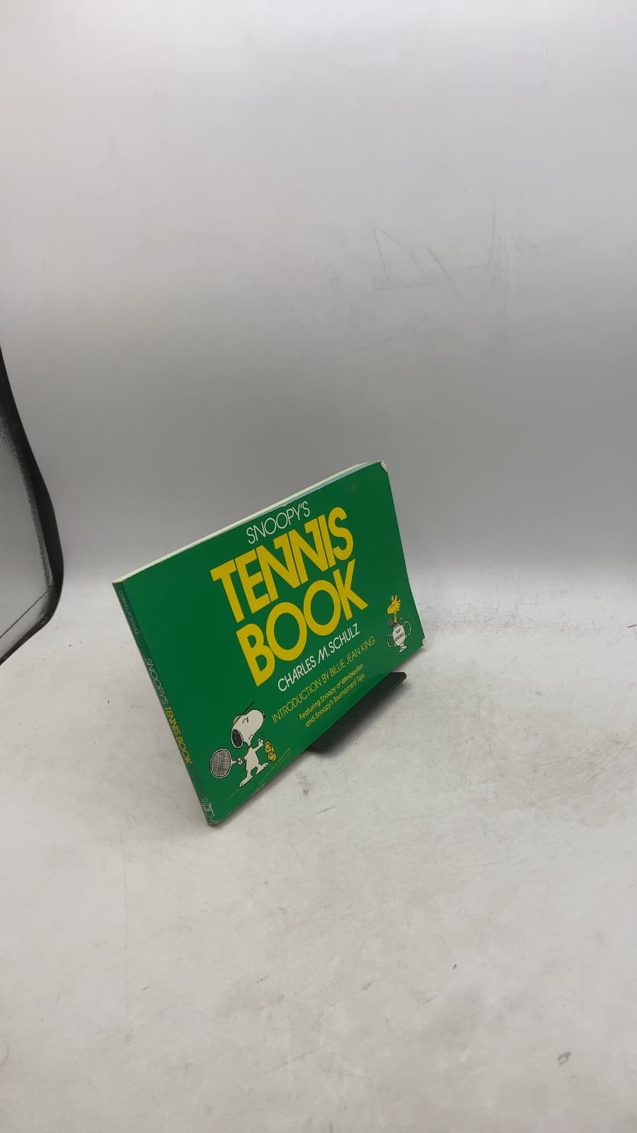 Snoopy's Tennis Book by Charles M. Schulz - front cover