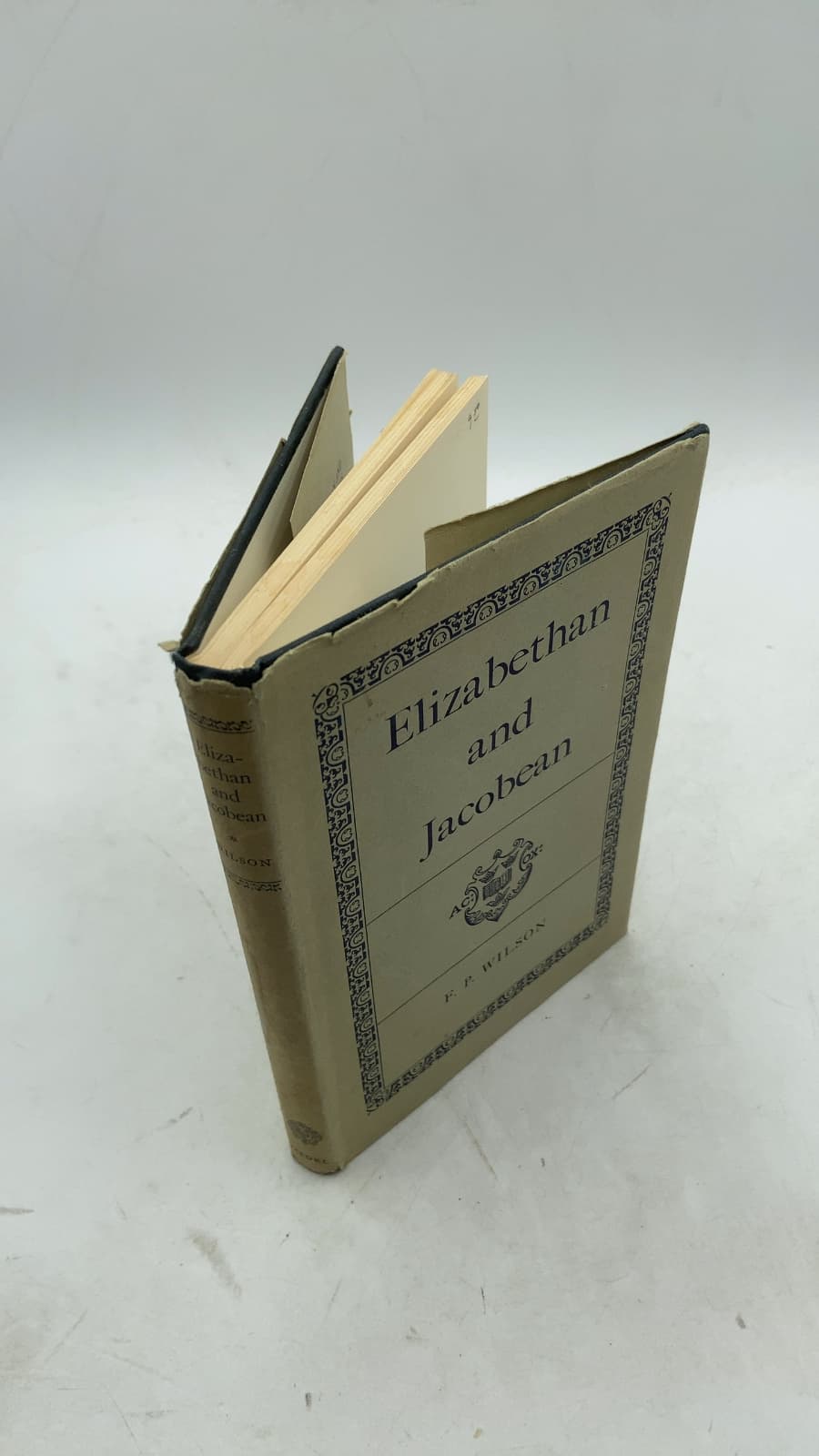 Elizabethan and Jacobean by F. P. Wilson - front cover