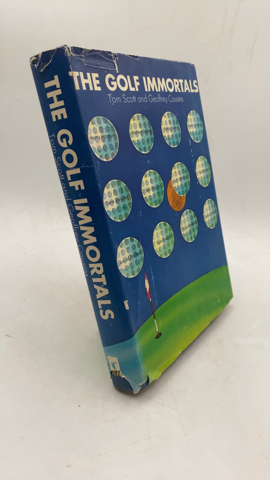 The Golf Immortals by Tom Scott & Geoffrey Cousins - front cover