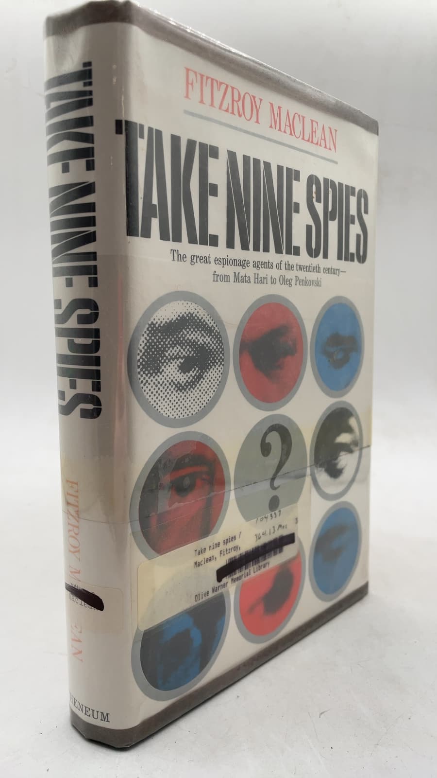 Take Nine Spies by Fitzroy Maclean - front cover