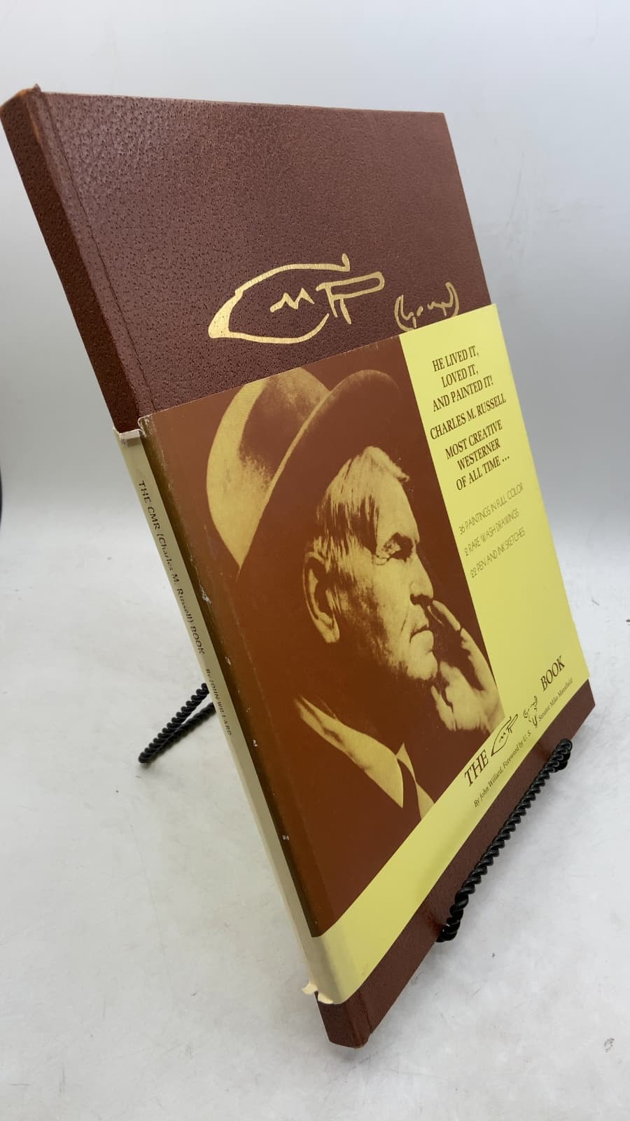 The C.M. Russell Book by John Willard - front cover