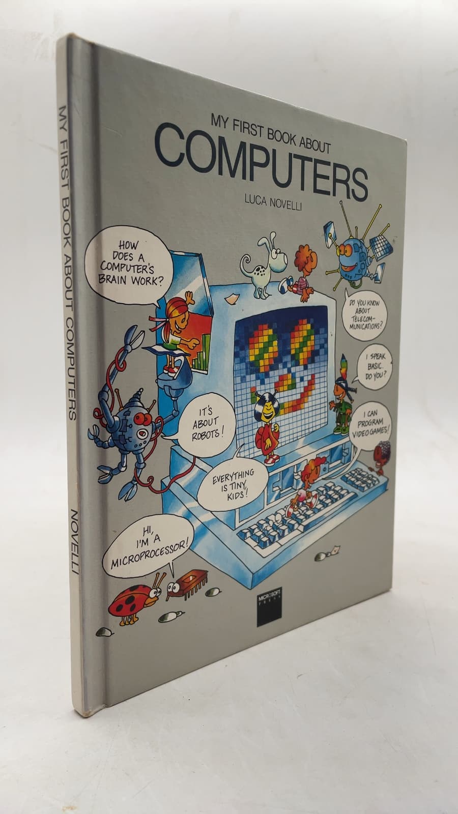 My First Book About Computers by Luca Novelli - front cover