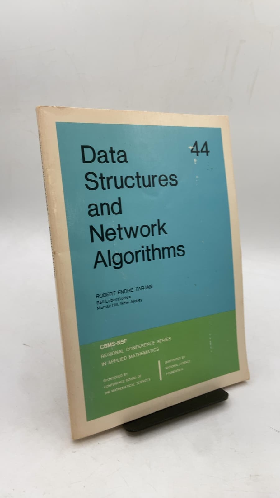 Data Structures and Network Algorithms by Robert Endre Tarjan - front cover