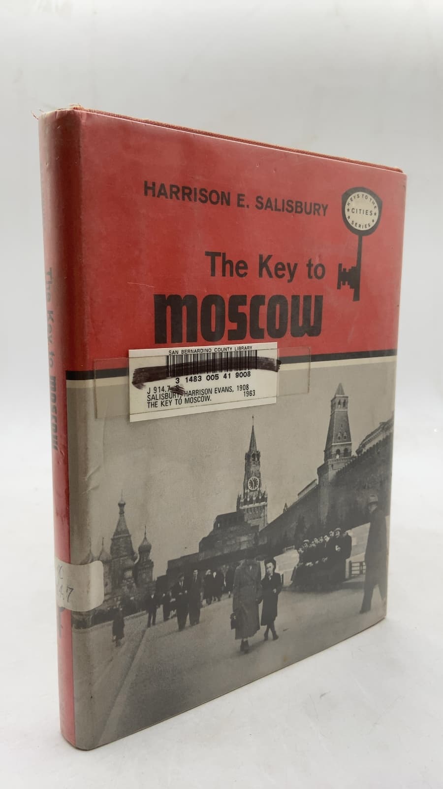 The Key to Moscow by Harrison E. Salisbury - front cover