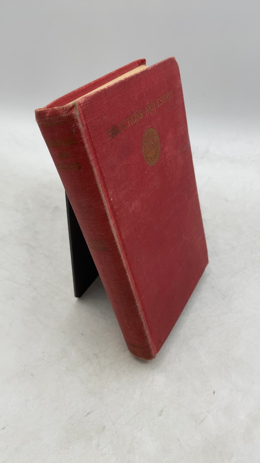 Selections and Essays by John Ruskin - front cover
