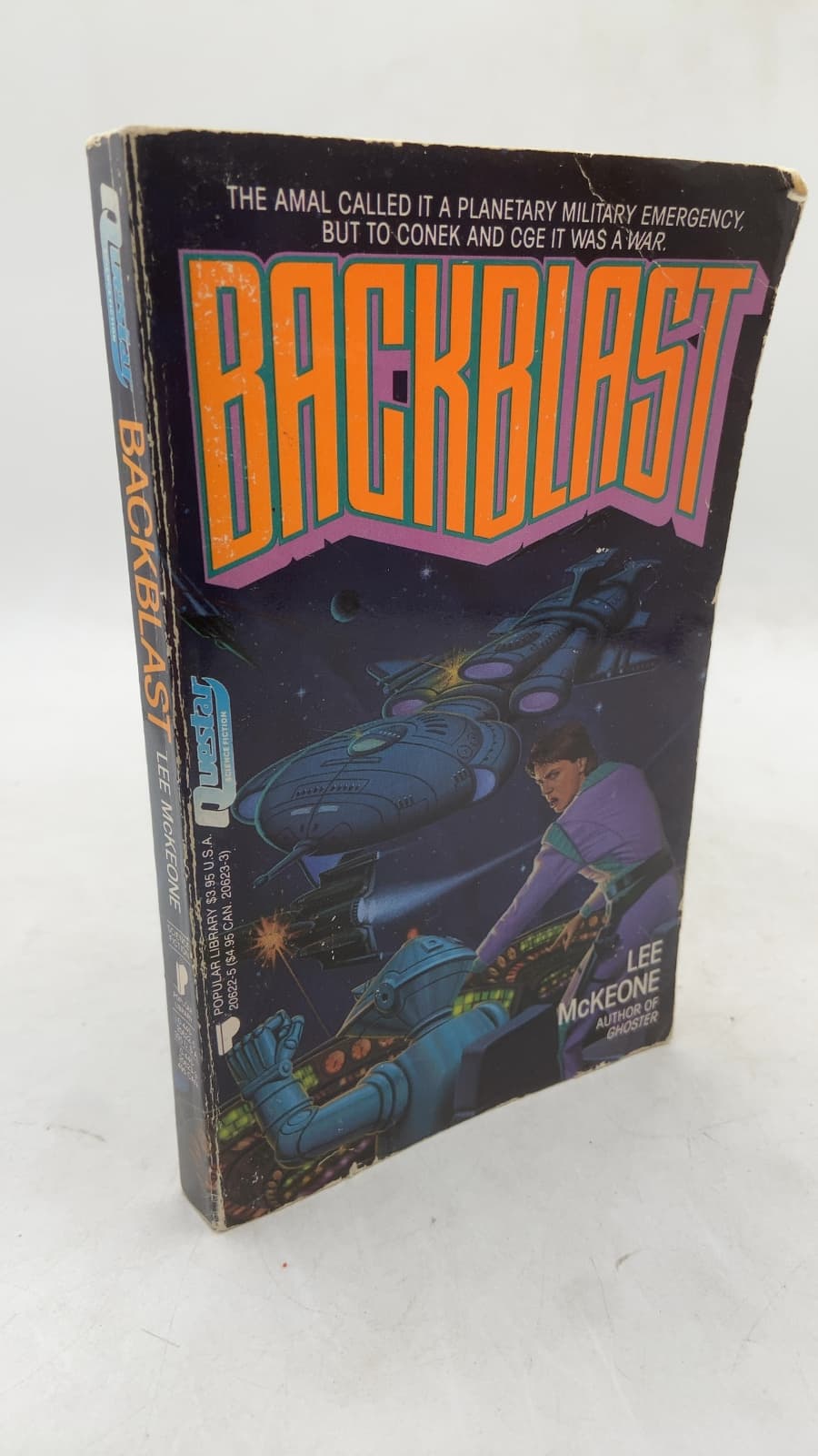 Backblast by Lee McKeone - front cover