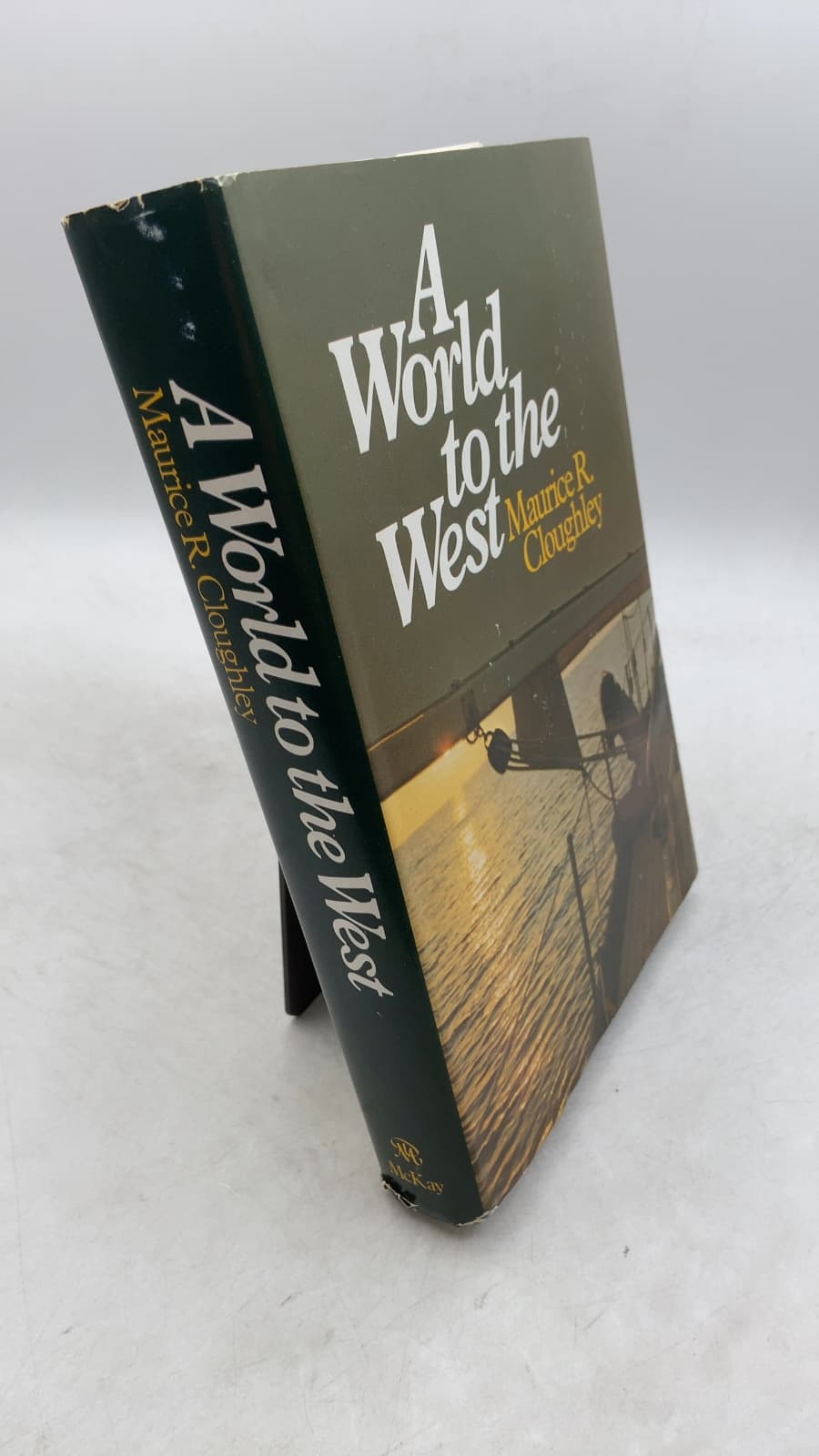 A World to the West: A Voyage Around the World by Maurice R. Cloughley - front cover