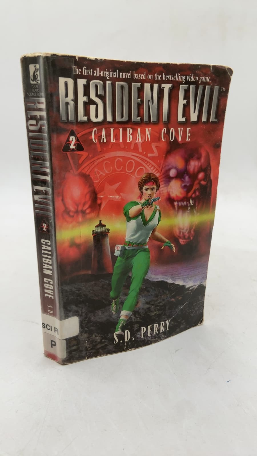 Resident Evil: Caliban Cove by S.D. Perry - front cover