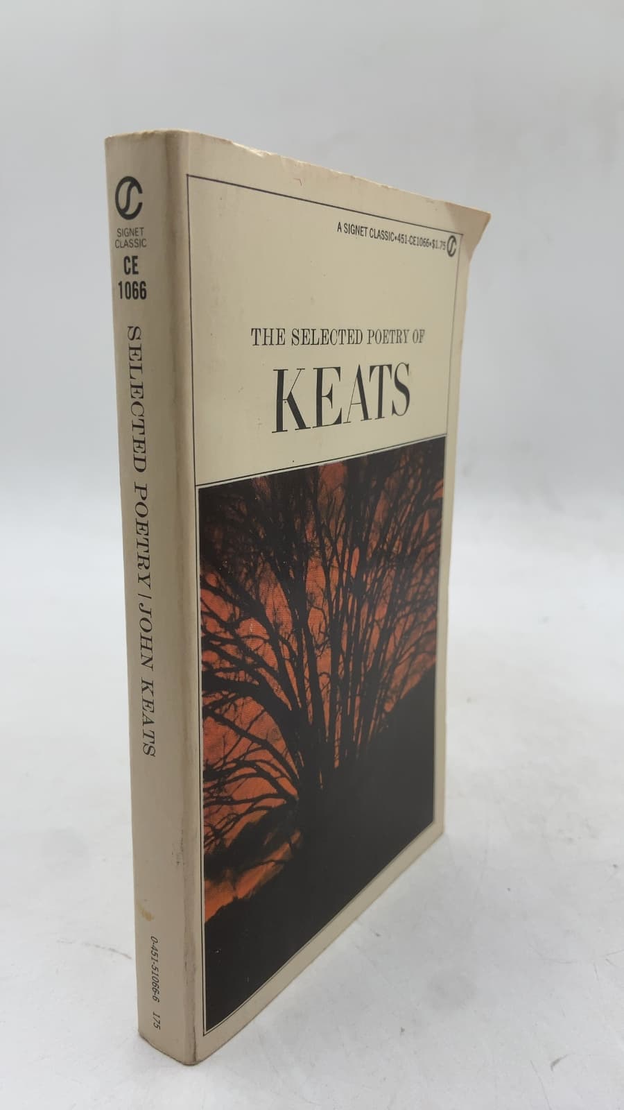 The Selected Poetry of Keats by John Keats - front cover