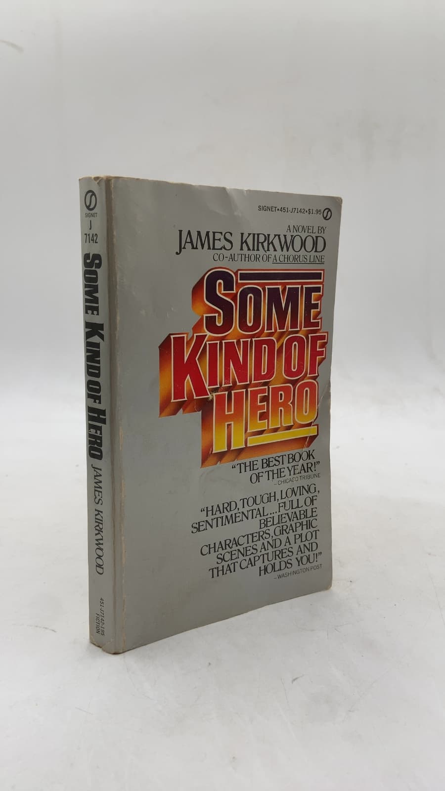 Some Kind of Hero by James Kirkwood - front cover