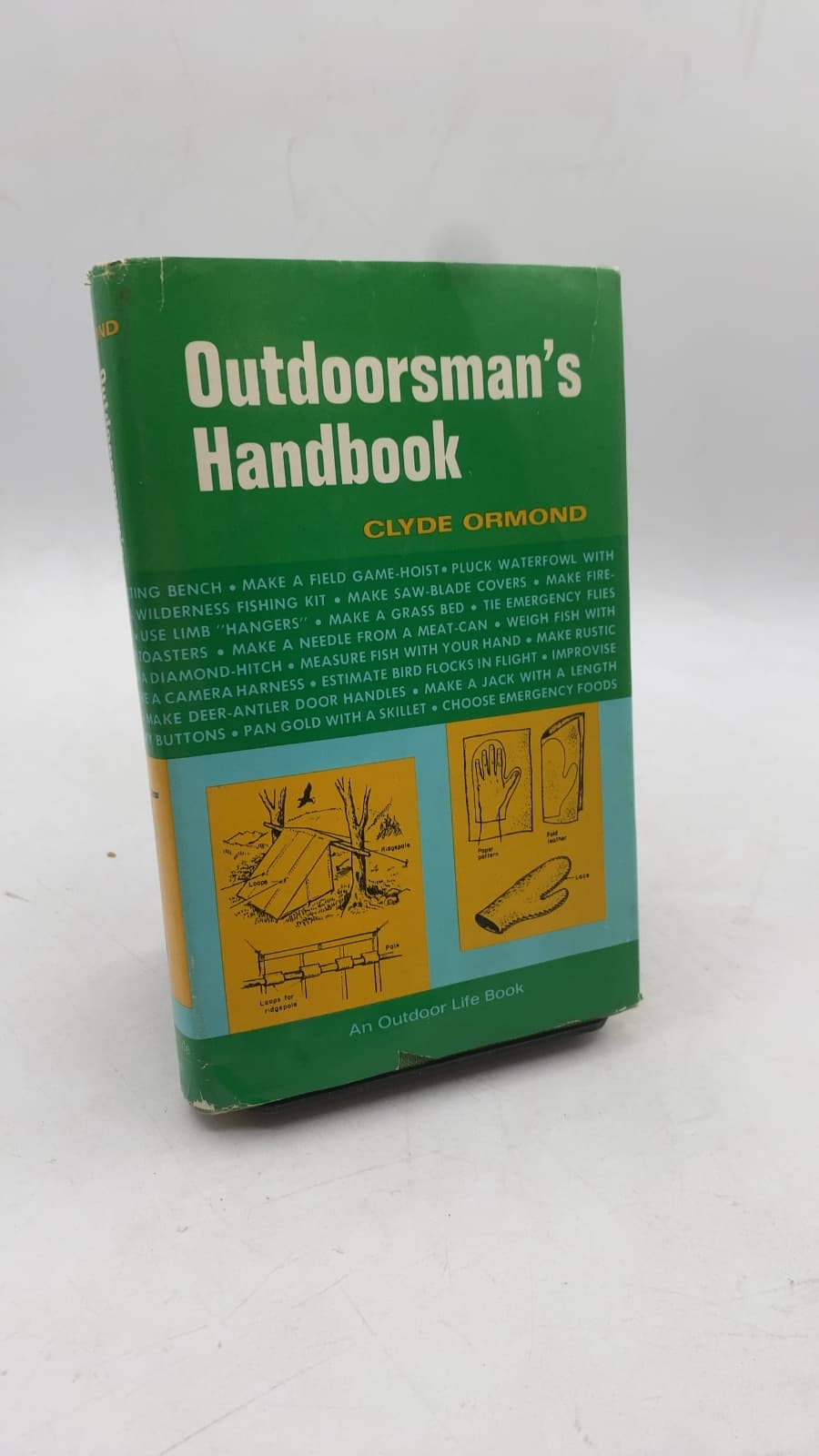 Outdoorsman's Handbook by Clyde Ormond - front cover