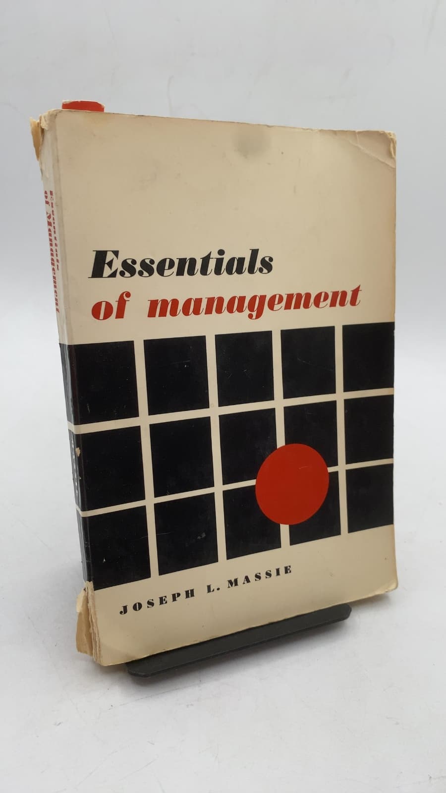 Essentials of Management by Joseph L. Massie - front cover