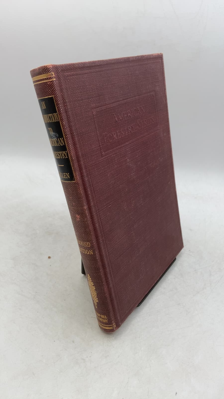 An Introduction to American Forestry by Shirley Walter Allen - front cover