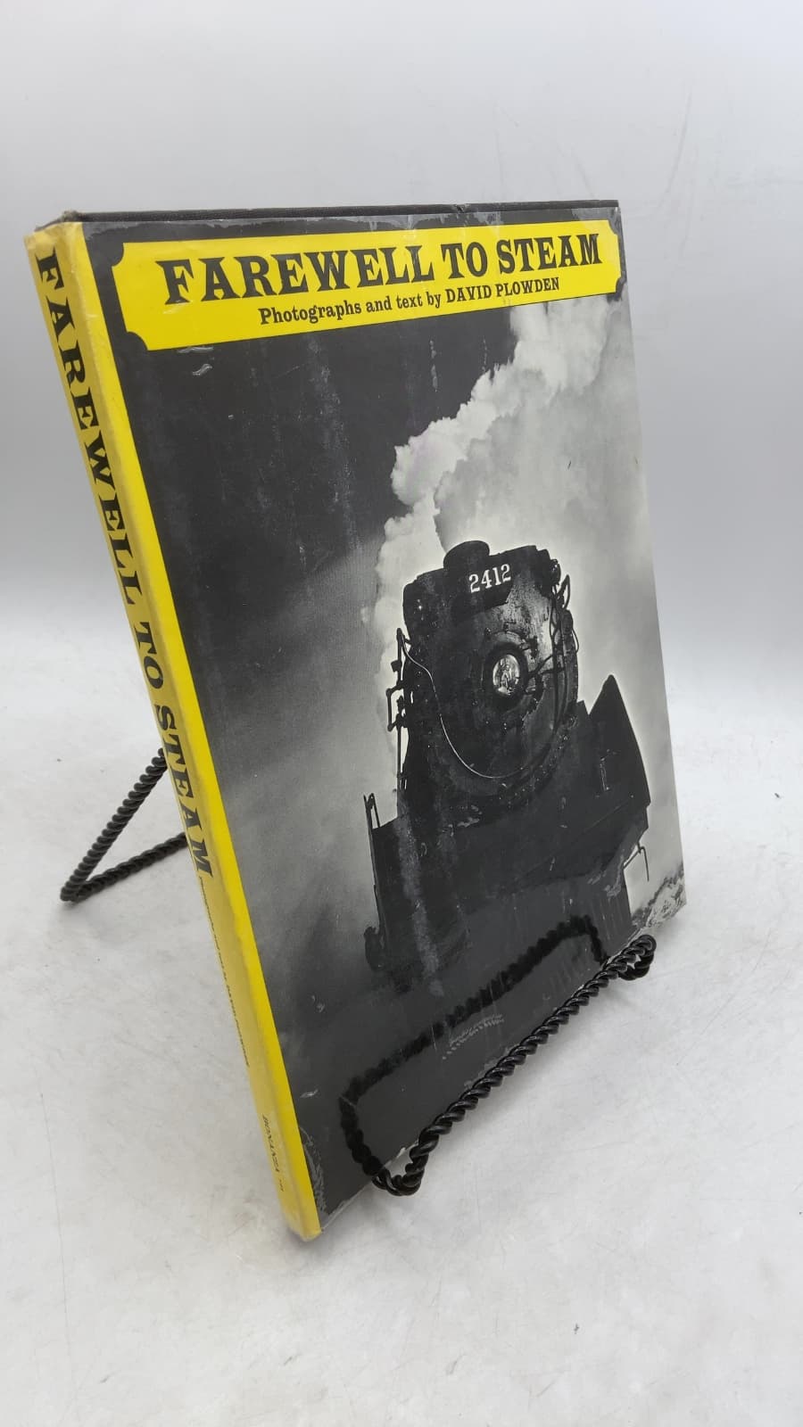 Farewell to Steam by David Plowden - front cover