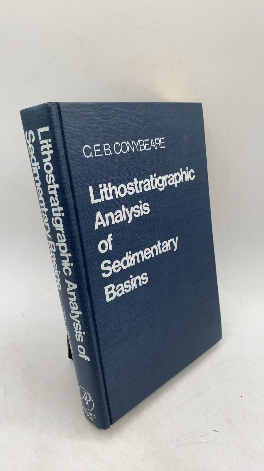 Lithostratigraphic Analysis of Sedimentary Basins by C. E. B. Conybeare - front cover