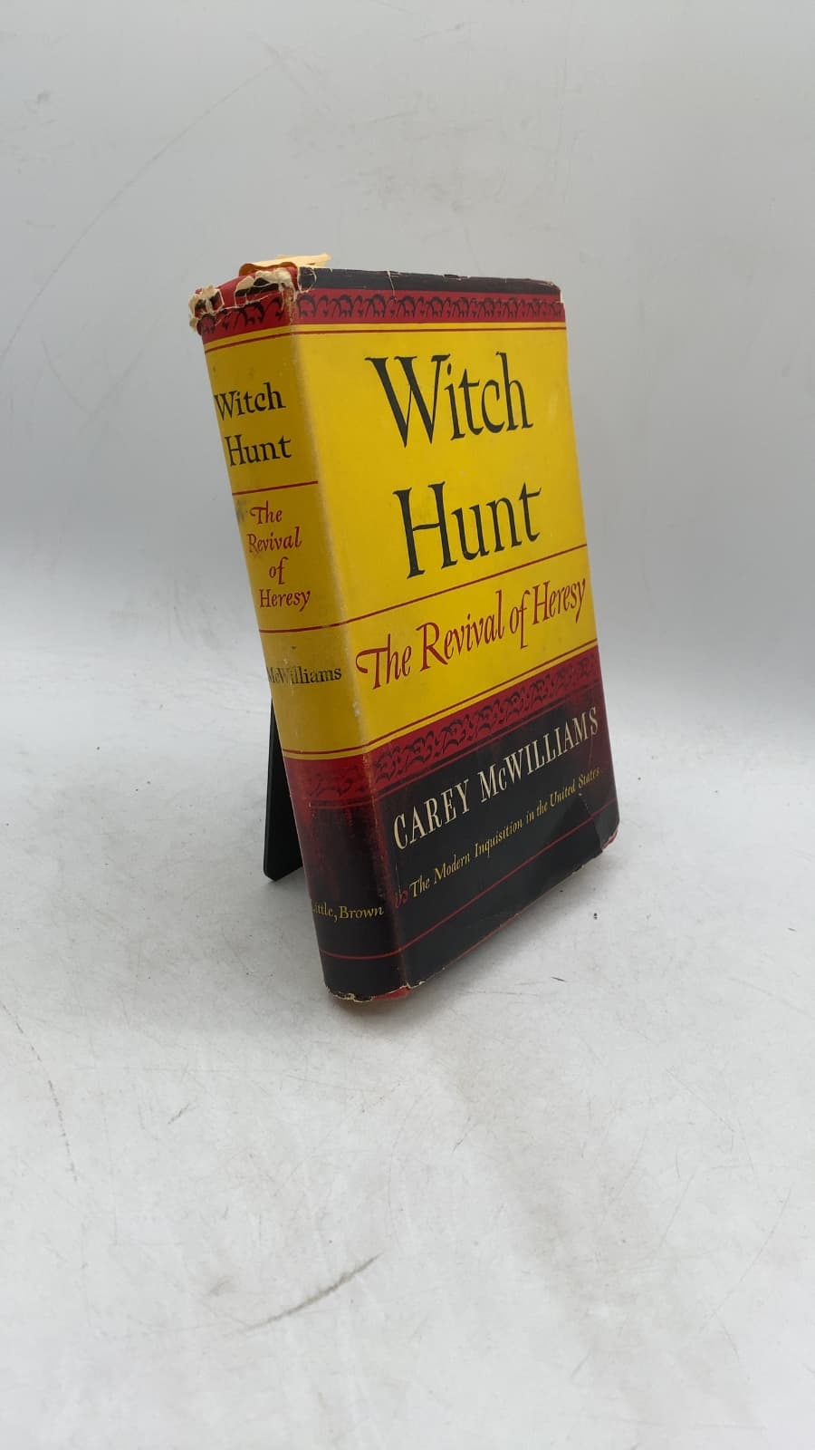 Witch Hunt: The Revival of Heresy by Carey McWilliams - front cover