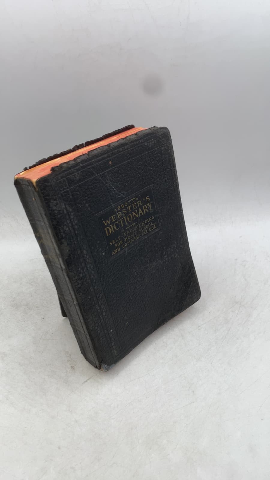 Abbott's Selected Webster's Dictionary by Noah Webster (based on principles, not authorship) - front cover