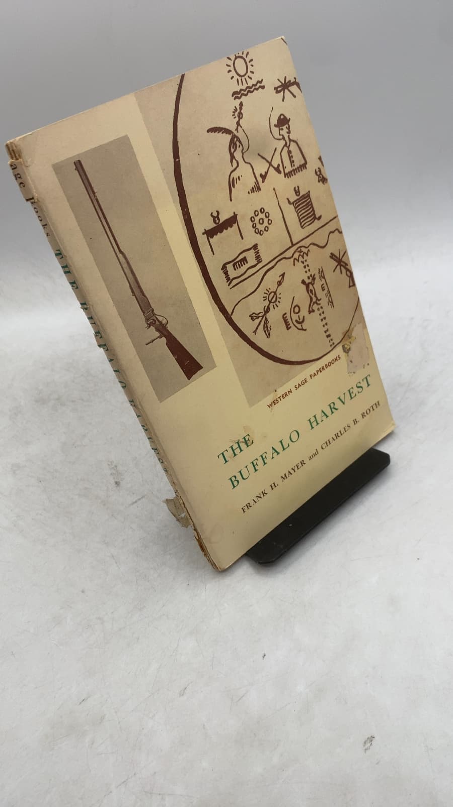 THE Buffalo Harvest by Frank H. Mayer and Charles B. Roth - front cover