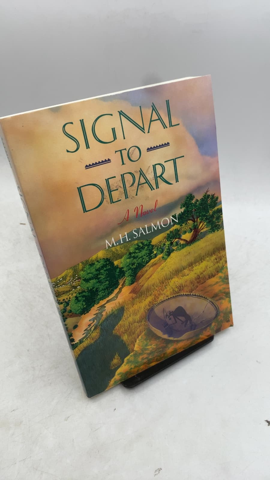 Signal to Depart by M. H. Salmon - front cover