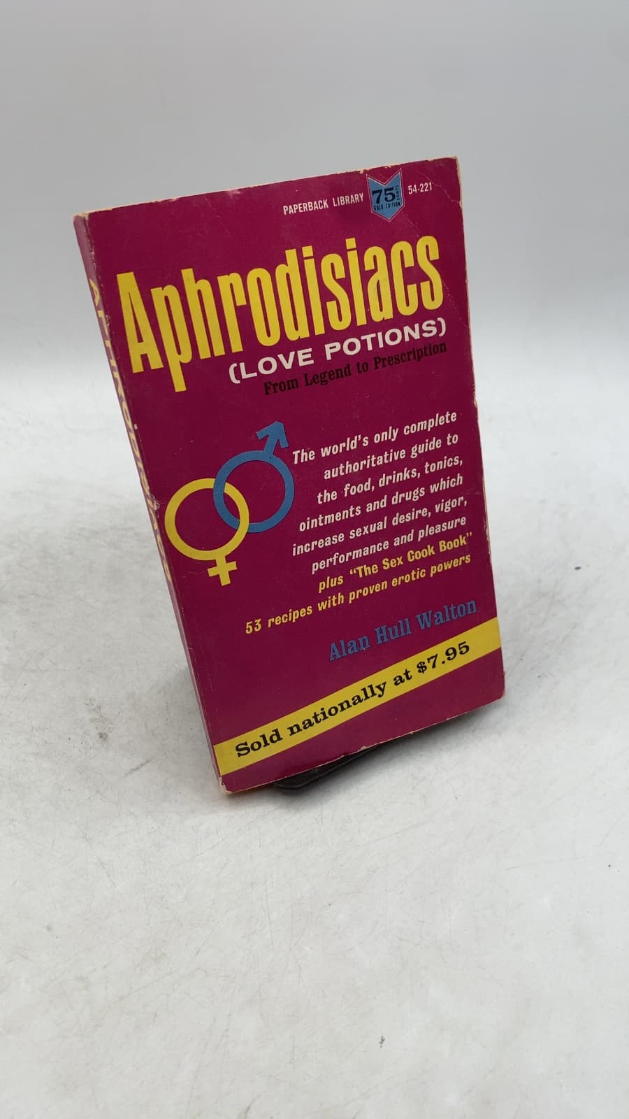 Aphrodisiacs (Love Potions): From Legend to Prescription by Alan Hull Walton - front cover
